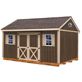 Best Barns Brookfield 12' X 16' Wood Shed Kit Best Nest Wellness
