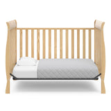 Storkcraft Convertible Crib - GREENGUARD Gold, Converts to Toddler Bed & Daybed, Fits Standard Mattress, Sleigh Design Storkcraft