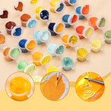 VNUIEHG Paint by Numbers Kit for Adults, Elephants Painting by Numbers, Majestic Elephants Adults Paint-by-Number Kits, Ganesha Adult Oil Painting Kits, 16X20 Inch Flameless VNUIEHG