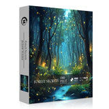 Impossible Puzzles for Adult 1000 Pieces, Magic Forest Fantasy Puzzle,Nature Difficult Challenging Jigsaw Puzzles PICKFORU