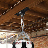 KSWLOR Heavy Bag Hanger - Heavy Duty Punching Bag Mount Hanger Bracket,360° Rotation Wall Ceiling Mount Wood Beam Hook for Boxing Muay Thai Training,Aerial Yoga Swing & Hammock KSWLOR