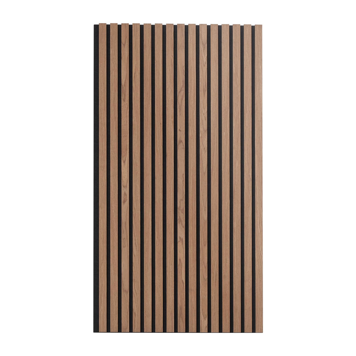VEVOR Wood Slat Acoustic Panels, 23.6 x 47.2 in, 4-Piece MDF Accent Wooden Wall Panels, Faux Wood Wall Board Panels for Modern Interior Decor and Noise Reduction, Walnut VEVOR