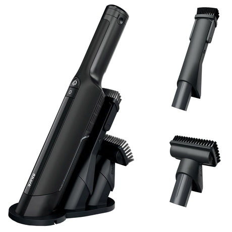 Shark WANDVAC Cordless Handheld Vacuum Cleaner, Portable and Lightweight, Powerful Suction for Pet Hair, Car, Home, Black (Renewed) Shark