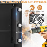 3.0 Cub Large Home Safe Fireproof Waterproof, Anti-theft Fireproof Safe Box with Programmable Keypad, Spare Keys and Removable Shelf, Digital Security Safe for Home Money Firearm Documents Medicines Bukumo