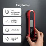 Professional 3X Faster 0.5sec Instant Read Meat Thermometer Digital, High Accuracy ±0.5°F, IP67 Waterproof, Auto Wake/Sleep/Rotate Display, NIST Certified, Backlight Candy Thermometer, Valentines Gift ThermoMaven