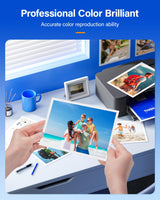 67XL Printer Ink for HP 67XL Ink Cartridges Black/Color Combo Pack Replacement for HP Ink 67 XL DeskJet 2700e 2755 2755e 2855e 4155e 4100 4255e Envy 6055e 6000 6055 6400 6455e 6455 Pro 6458 6475 1255 KingKJ