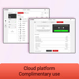 POOLIN The Mirror Multi Needles Commercial Embroidery Machine with Auto Color Change, 13.8x19.7 Inch Embroidery Area, WiFi Transfer, Includes All Accessories for Hats, T-Shirts & Hoodies Poolin