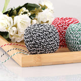 Joycraft 984ft Christmas Cotton String Balls, 2mm Cotton Bakers Rope, Durable for Arts, Craft, Gift Wrap, Meat Prep, Baking, Gardening & Butchers (3pcs x 328ft) joycraft