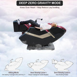 KoziSense KZ-313 2026 Heated Jade Roller Massage Chair Full Body, Deep Zero Gravity SL-Track with Heat, 12 Auto Modes, 6 Custom Programs, Backlit Touch Screen, Voice Control, Wireless Charger KoziSense