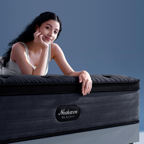 Neohavn Twin Mattress, 12 Inch Cooling Gel Memory Foam - Medium Firm Hybrid Mattress in a Box, Fiberglass-Free, Soft Knit Cooling Cover, Motion Isolation, CertiPUR-US Certified Neohavn