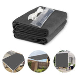 LOVE STORY 8x20 FT Sun Shade Cloth with Grommets HC-023 Pergola Shade Cover 95% UV Protection for Patio Outdoor, Dark Grey LOVE STORY