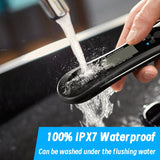 Biison Meat Thermometer Digital, Instant Read Meat Thermometer for Grill and Cooking, IP66 Waterproof Food Thermometer for Kitchen and Outside, BBQ, Turkey, Candy, Liquids, Beef Biison