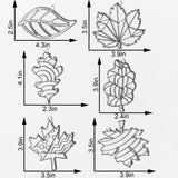 Ayhuhra 30 Sets Fall Maple Leaf Suncatcher Crafts Kits DIY Glow in The Dark Window Art Paint Kit Fall Leave Sun Catchers for Classroom Automn Thanksgiving Harvest Party Project Activity Ayhuhra