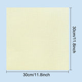 Zhenqing 14CT 12x12 Inch Aida Cloth 6-Pack (6 Colors) – Premium Cotton Cross Stitch Fabric for Beginners & Pros – Pre-Cut Squares for Embroidery, Needlework, DIY Crafts Zhenqing