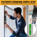 PREXISO Digital Level, 11.5'', Angle Slope with LCD Display, 360° Electronic Bubble Inclinometer, Vertical & Horizontal Spirit Bubble for Construction Carpenter Craftsman Renovation Home Professional Prexiso