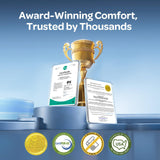 OhGeni 12 Inch King Size Mattress, Cooling Gel Memory Foam Bed Mattresses in a Box, Cool Touch Surface, Medium Feel, Ergonomic Support & Pressure Relief, CertiPUR-US Certified Foam, Designed in USA OhGeni