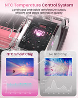 Laminator Machine Thermal Laminating Machine with Sheets 11x17 Personal Laminator for Teachers, 13 Inch Lamination Machine 60S Warm Up Office Presentation laminators, A3 Portable Paper Laminate Kit Qfun