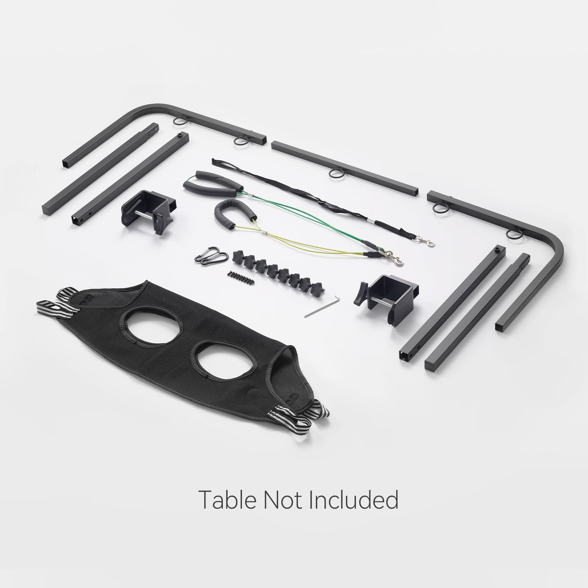 Josmimic Adjustable Dog Grooming Arm for Table: 42'' Height, 27''–39'' Width, Clamp Fits Up to 2.76'', with Hammock & 2 Nooses – Portable Pet Grooming Station for Nail Trimming, Cats & Dogs at Home Josmimic