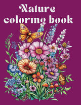 Nature: Adult Coloring Book for Women with Nature Scenes Adult Calming Color Collection WoodArtSupply