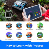 Makeblock mBot Ranger 3 in 1 Robotics for Kids Age 8-12, Coding Robot for Arduino Scratch Learning with Coding Box, 16 Coding Projects STEM Science Kit, Robot Toys Gift for Kids Ages 10+ Makeblock