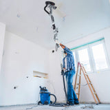 Drywall Sander, 710W Electric Sander with 6 Sanding Discs, Variable Speed 800-1700 RPM Wall Sander with 6.6ft Dust Hose, LED Lights, Extendable Handle & Carrying Bag Garvee