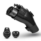 EV Adapter for Tesla to J1772, Up to 60Amp 250V Tesla Charger Adapter for All J1772 EVs, Compatible with IP65 Tesla High-Power Connectors, Destination and Mobile Chargers, Safety Lock KTOEBYCO