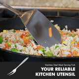 Chef Craft Select Meat Serving Fork, 12.5 inch, Stainless Steel Chef Craft