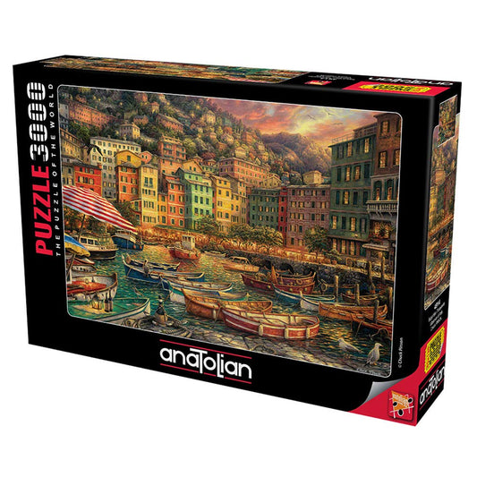 Anatolian Puzzle - Vibrance of Italy, 3000 Piece Jigsaw Puzzle, 4914 Multicolor