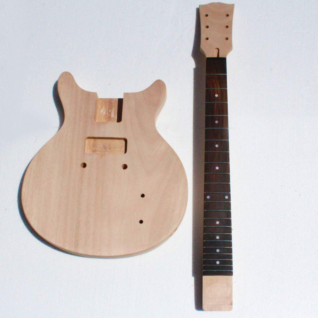 Project Jr DIY Electric Guitar KIT natural musoo