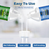 TAKIMO 2 Gallon Crystal Clear Resin Kit,No Bubble & Not Yellowing Epoxy Resin for Coating, Casting, Table Top,DIY, Bar Top, River Tables, Resin Art, Wood with High Gloss Finish TAKIMO