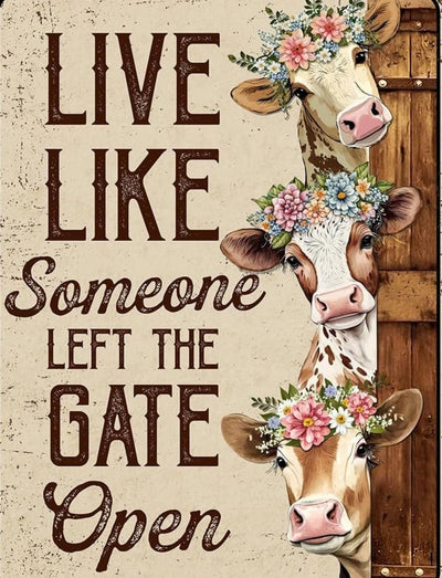 Highland Cow Diamond Art Kits for Adults,5D Motivational Quotes Full Round Drill Diamond Painting Kits for Adults Beginners,DIY Diamond Painting Gem Art Kits for Gift Home Wall Decor 12x16inch