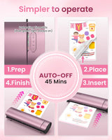 Laminator Machine Thermal Laminating Machine with Sheets 11x17 Personal Laminator for Teachers, 13 Inch Lamination Machine 60S Warm Up Office Presentation laminators, A3 Portable Paper Laminate Kit Qfun