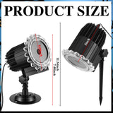 Tuanse Christmas Outdoor Nativity Projector Lights LED Flood Light Holiday with Stars for Christmas Party Garden Landscape Decoration Tuanse