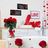 2 Pieces Funny Teal Bathroom Signs Beach Theme Bathroom Wall Decor Teal Bathroom Accessories Farmhouse Toilet Rustic Wooden Signs(Rose Style) Jetec