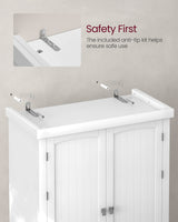 VASAGLE Kitchen Pantry Storage Cabinet - 71.9 Inch Tall Freestanding Cupboard with 1 Large Drawer, 6 Hanging Shelves for Dining Room, Living Room, VASAGLE