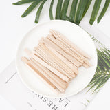 VEIDIA 2000 Pcs 4.5" Wooden Craft Sticks, Ice Cream Sticks,Natural Wood Popsicle Stick for Waxing, DIY Wood Crafts, Hair Removal and Waxing Supplies, Paint Stirrer, Art Projects and Ice Pop Sticks VEIDIA