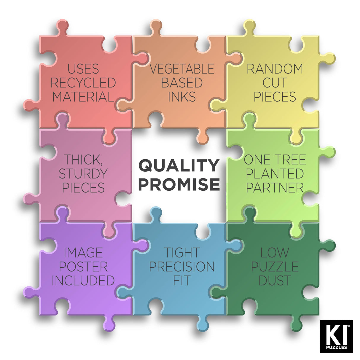 300 Piece Puzzle for Adults Linda Picken Little Bloomers Cat & Kittens 24 x 18 Cute Jigsaw by KI Puzzles KI Puzzles