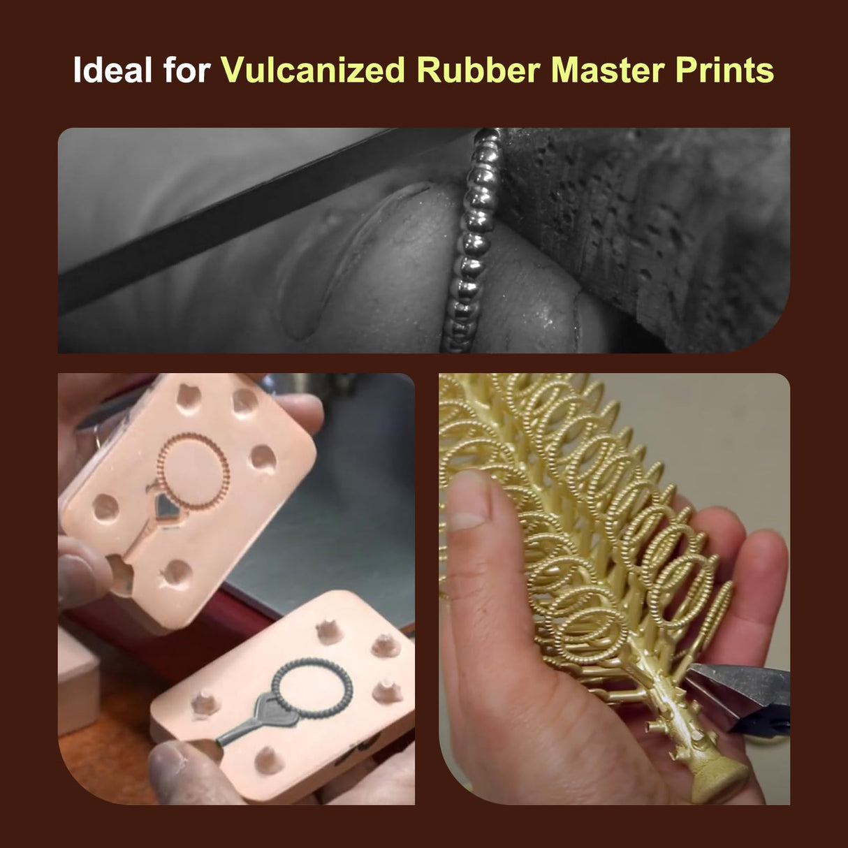 Siraya Tech Sculpt High-Temp Resistant 3D Printer Resin - Up to 180C, High Precision, Compatible with 8K DLP/LCD Printers for Engineering, Jewelry, & Industrial Applications (Dark Grey, 1kg) Siraya Tech