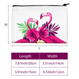 Xuniea 12 Pieces Cosmetic Bags Multipurpose Sublimation Blanks DIY Heat Transfer Makeup Bags Canvas Pen Case Pen Bag Iron on Zipper Toiletry Pouch (White, 7.9 x 5.5 Inch, 5.9 x 4.7 Inch) Xuniea