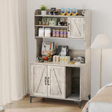 Cat Litter Box Enclosure Furniture with 4 Tier Storage Shelves, Hidden Litter Cabinet with Scratch Pad, Socket, Wooden Enclosed Cat Washroom House for End Table, Entryway Bench, Livingroom, Hallway Doppeltcharms