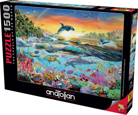 Anatolian Puzzle - Tropical Paradise, 1500 Piece Jigsaw Puzzle, 4565, Multicolor, Standard Anatolian