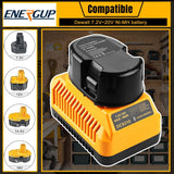 energup 2Pack 18V 4.5A Replacement Dewalt 18V XRP Battery DC9096 DC9099 DC9098 DW9099 DW9098 Dewalt 18Volt Batteries, with DC9310 Dewalt Charger for Dewalt 7.2-18V 18V Dewalt Battery Charger energup