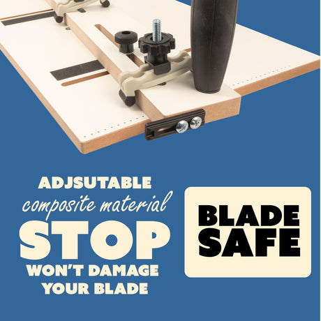 Adjustable Taper Jig/Straight Line Jig for Table Saw | Precision Table Saw Jig with Tapering Functionality | Fast Taper Cutting Jig for Table Saw | Table Saw Accessories | Versatile Woodworking Jigs Peachtree Woodworking Supply