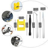 Screwdriver Set, 12 Pcs Small Screwdriver Set with Flathead Phillips Pentalobe Screwdriver In Different Sizes for iPhone PC Laptop Eyeglass Jewelry Watch QUEENTI