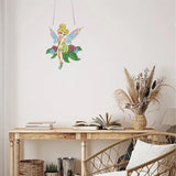 TDFERAN Diamond PaintingPendant Diamond Art Jewelry DIY Fairy Diamonds Art Decoration Kit Garden Window Pendant, Gem Art Hanging Wall Home Window Decoration Adult Digital Painting Crafts TDFERAN