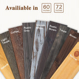 Fireplace Mantel, 60 Inch Handcrafted Wood Mantles with Invisible Heavy Duty Metal Bracket, Floating Mantel Shelf for Wall Decor, Brown Eshoma