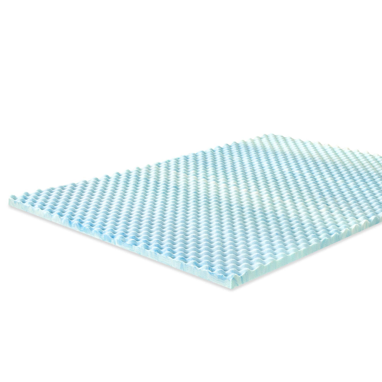 ZINUS 1.5 Inch Swirl Gel Cooling Memory Foam Mattress Topper, Cooling Airflow Design, CertiPUR-US Certified, Queen Zinus