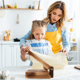 Luxshiny Wooden Tortilla Press Wood Dough Dumpling Presser Dumpling Skin Maker Ravioli Mold Dumpling Wrappers Presser Pizza Dough Pastry Press Tool for Kitchen Gadget Luxshiny