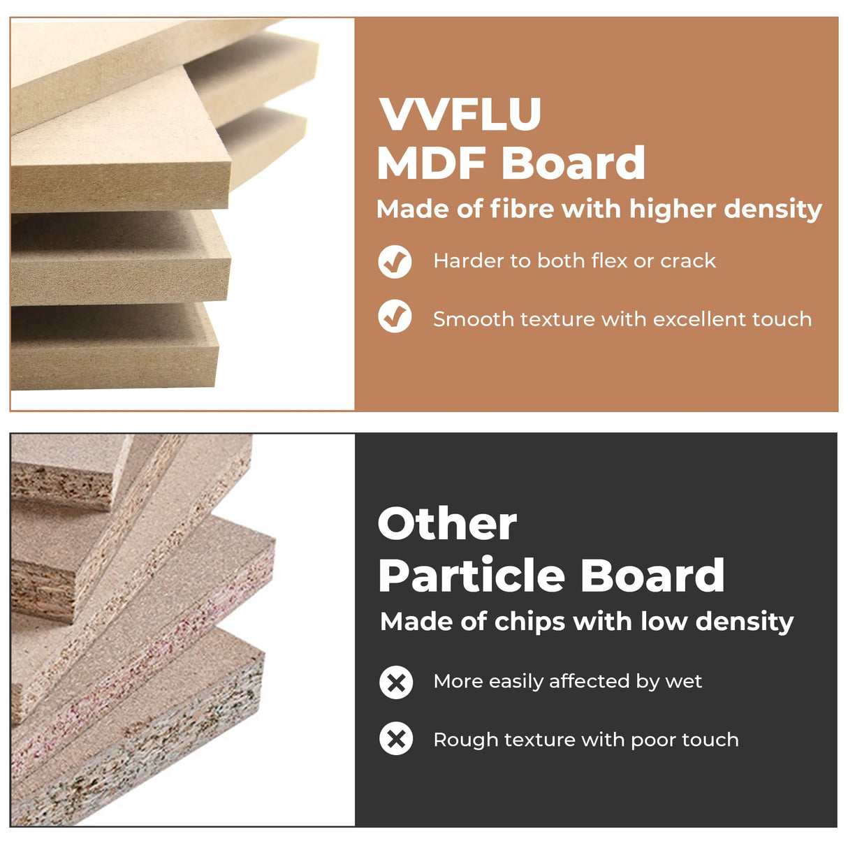 VVFLU Farmhouse End Table with Charging Station and 2 Storage Drawers, Blue Wood Nightstand Narrow, Skinny Side Table Rustic, Slim Bedside Table, Open Shelf, Small for Bedroom, Living Room, Sofa VVFLU