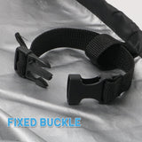 HOXHA Firewood Rack Cover Outdoor Log Rack Waterproof Cover Oxford Fireplace Wood Rack Covers Weather Resistant Outside, 8FT HOXHA